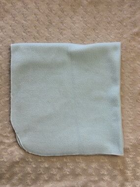 Vintage 1991 Silly Phillie Creations Blue Fleece Baby Blanket USA Made GPU 1470